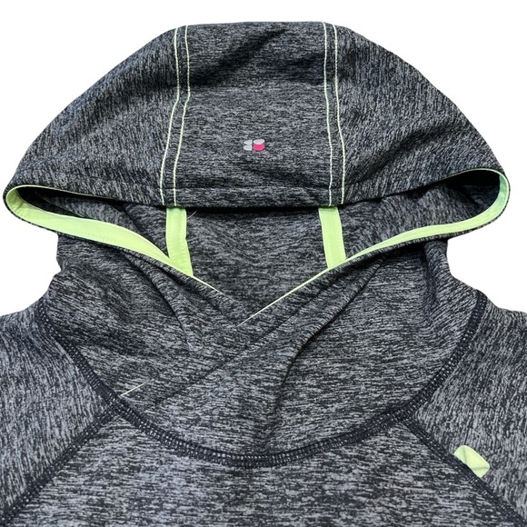 Sweaty Betty Sprint Start Run Hoodie Gray Neon SZ S - Picture 4 of 10
